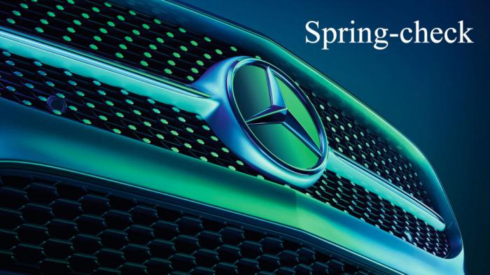 Spring Check: Πώς η Mercedes εγγυάται καλό ταξίδι Spring Check: Πώς η Mercedes εγγυάται καλό ταξίδι